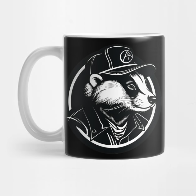 Animal Liberation Front Vegan Badger by RichieDuprey